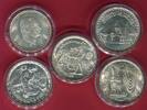 Ägypten Egypt 5 x Silber Pfund 50 Piaster Lot verschiedene Motive -