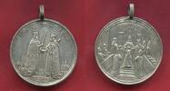 Deutschland Frankfurt Silbermedaille Wahl Kaiser Karls VI. zum dt. Kaiser in Frankfurt. Nomen Omen Amen -