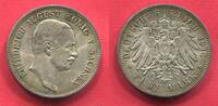 Sachsen Saxony Germany Empire Kaiserreich 5 Mark Silbermünze Friedrich August III. Letztes Prägejahr Last Year of Mintage -