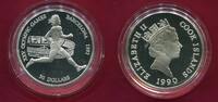 Cook-Inseln 50 Dollars Silbermünze Olympische Sommerspiele 1992 Barcelona -