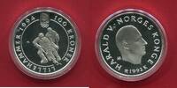 Norwegen 100 Kronen Silbermünze Olympische Winterspiele 1994 Lillehammer - Eishockey (1 oz) -