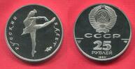 Russland, UDSSR 25 Rubel Palladium 1 Unze Roubles Ballerina Ballett Pd -