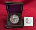 Fiji, Fidschi 2 x 1 Dollar Farbmünzen The Year of the Snake - Lunar - Jahr der Schlange - Yin & Yang -