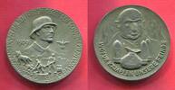Germany, Third Reich Deutschland Metall Propagandamedaille Spottmedaille 1939 Kampf gegen Versailles -
