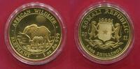 Somalia Somali Republic 1000 Shillings 1 Unze OZ Gold Elefant Elephant Sehr Selten, mit Video -