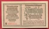 Deutschland Germany 1933 - 1945 50 Pfennig Pfennige Wertschein Kriegswinterhilfswerk Ser. I. H Braun -