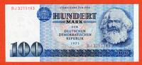 DDR 100 Mark Banknote Karl Marx - Palast -
