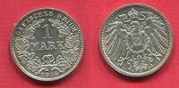 Germany-Empire Kaiserreich Deutschland 1 Mark Deutsches Kaiserreich Kursmünze -
