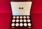 Kanada 15 x 5 Dollars Silbermünzen Maple Leaf - Sammlung aus 15 Münzen (15 * 1 oz) -
