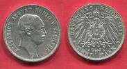 Sachsen Deutsches Reich 3 Mark Silber Friedrich August - König von Sachsen -