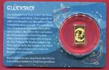Tschad 3000 Francs CFA Gold Glückskoi -