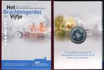 Niederlande 5 Euro Silbermünze Grachtengordel -