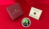 Kanada 20 Dollars Silbermünze Crystal Raindrop (1 oz, coloriert mit Kristall) -