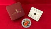Kanada 5 Dollars Silbermünze Maple Leaf - Sugar Maple in Orange (1 oz, coloriert) -