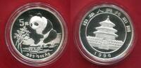 China 5 Yuan Silbermünze Panda (1/2 oz) -