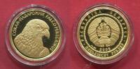 Belarus Weissrussland 50 Rubel Peregrine Falkon Falke mit Diamant Diamond Eye -