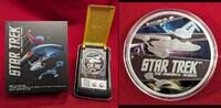 Tuvalu 2 Dollar Silberm&uuml;nze - 2 oz Silber Proof Coin 2018 Star Trek Orig... 335,00 EUR299,00 EUR  + 9,00 EUR frais d'envoi