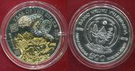 Ruanda Rwanda 3 x 500 Amafaranga Francs Jahr der Schlange - Year of the Snake 3 Coins Set -