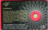 Ruanda, Rwanda 10 FRW Minigoldmünze - 1/200 Unze Gold Souvereign - aus der Serie Icons of the World - Gold Affordable -