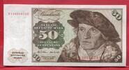 Western Germany FRG Bundesrepublik Deutschland 50 DM Deutsche Mark Banknote Geldschein Holstentor Lübeck Männerportrait Barthel Beham 1527 Serie KA H -