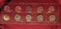 Kanada Canada 10 x 5 Dollar Silber je 1 Unze Ounce Maple Leaf Bullion Coin -
