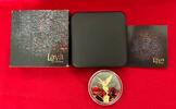 Mexiko 1 Onza Silber Plata Pura 2015 Libertad - Lava Edition (1 oz, Ruthenium- und Goldveredelung) BU in capsule, certificate & box, orig. packag...