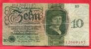 Weimarer Republik Rentenbank 10 Rentenmark Portrait of Dietrich Born by Hans Holbein. Sehr Selten -