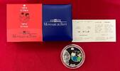 Frankreich 1,50 Euro Silber Tintin & Chang (m. Farbapplikation) -