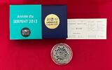 Frankreich 10 Euro Silber 2013 Lunar Year of the Snake - Jahr der Schlan... 79,00 EUR  + 9,00 EUR frais d'envoi