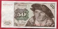 Western Germany FRG Bundesrepublik Deutschland 50 DM Deutsche Mark Banknote Geldschein Holstentor Lübeck Männerportrait Barthel Beham 1527 Serie KL X -