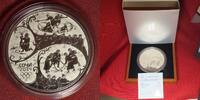 Russland Russia Rußland 100 Rubel Roubles Silver 1 Kilo Silber The XXII Olympic Winter Games and the XI Paralympic Winter Games Sochi Sotschi -