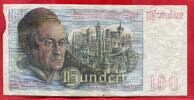 Bundesrepublik Deutschland Western Germany 100 DM Deutsche Mark DM Banknote Geldschein Sogenannter Franzosenschein Bank Deutscher Länder -