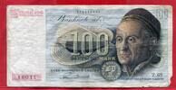 Bundesrepublik Deutschland Western Germany 100 DM Deutsche Mark DM Banknote Geldschein Sogenannter Franzosenschein Bank Deutscher Länder -