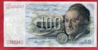 Bundesrepublik Deutschland Western Germany 100 DM Deutsche Mark DM Banknote Geldschein Sogenannter Franzosenschein Bank Deutscher Länder -