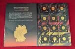 Tschad 12 x 3000 Francs CFA je 1/500 oz Gold ohne Jahr Deutsche Wahrzeichen & Ereignisse in Gold II Aspect flan bruni in HartAspect flan bruniast...