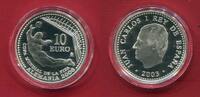 Spanien 10 Euro Silber 2003 FIFA Fu&szlig;ball-Weltmeisterschaft Deutschland 2... 62,00 EUR  + 9,00 EUR frais d'envoi