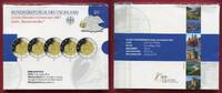 Bundesrepublik Deutschland 2 Euro Gedenkmünzenset Rheinland-Pfalz - Porta Nigra - Trier - Bundesländer Serie -
