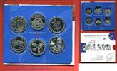 Bundesrepublik Deutschland 6 x 10 Euro Silbermünzen Silber-Gedenkmünzenset -
