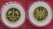 Bundesrepublik Deutschland, Germany FRG 1 DM Gold - Mark Goldmark mit Originalkapsel - Prägestätte München -