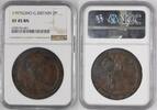 G.BRITAIN England 2 Pence Cartweel Typ 1797 Georg III. Kupfer sogenanntes Wagenrad -