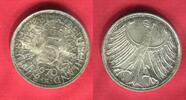 Bundesrepublik Deutschland 5 DM Silber Kursmünze Silberadler -