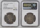 Russland Russia Zarenreich 1 Rubel Rouble Kaiser Tsar Zar Alexander III. (1881 - 1894) Key Date Mintage 3007 small head -