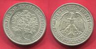 Deutsches Reich, Weimarer Republik 5 Reichsmark Kursmünze Silber Eichbaum Kursmünze Oak Tree -