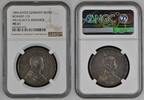 Deutschland Silbermedaille Wilhelm II. & Bismarck -