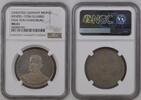 Deutschland Weimarer Republik Germany BRONZE Versilbert Hindenburg 3 Mark Rabattmarke Curt Holzberger Stanzwerk Kötzschenbroda -