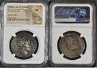 THRACE, ISL. OF THASOS AR Tetradrachm Tetradrachme 2nd-1st Centuries BC Dionysoskopf r. mit Efeukranz//Herakles NGC XF