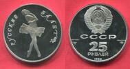 Russland, UDSSR 25 Rubel Palladium 1 Unze Roubles Ballerina Ballett Pd -