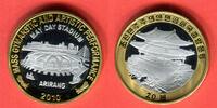 Nordkorea 20 Won Bimetall Mass Gymanstic and Artistic Performance - Arirang - May Day Stadium -