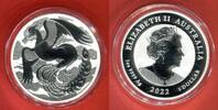 Australien 1 Dollar Silbermünze - 1 oz Silber Drachenserie - Dragon Series - Phoenix - Mythen und Legenden -