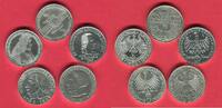 Bundesrepublik Deutschland Western Germany 5 x 5 DM Mark Gedenkm&uuml;nzen 19... 625,00 EUR  + 23,00 EUR frais d'envoi